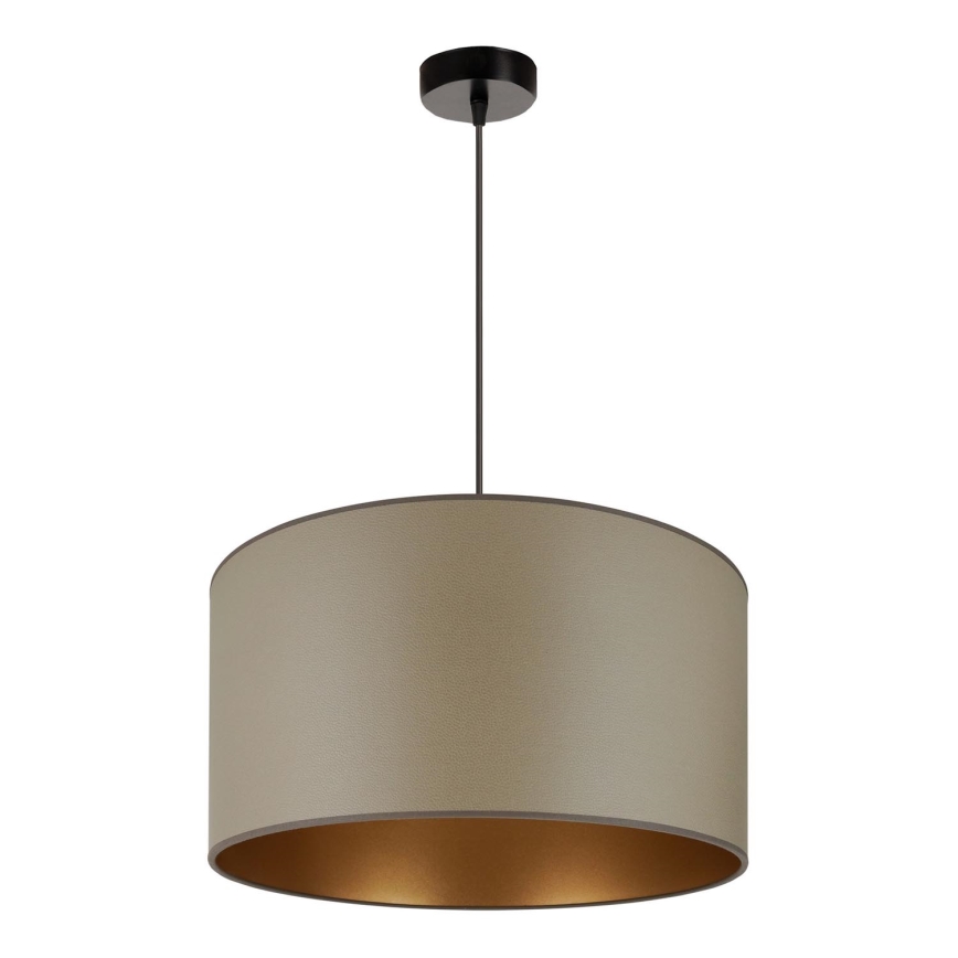 Brilagi - Lampadario a sospensione con filo OREGON ROLLER VEGE 1xE27/15W/230V diametro 45 cm grigio