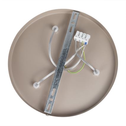 Brilagi - Lampadario a sospensione con filo POKER 3xGU10/25W/230V beige/oro