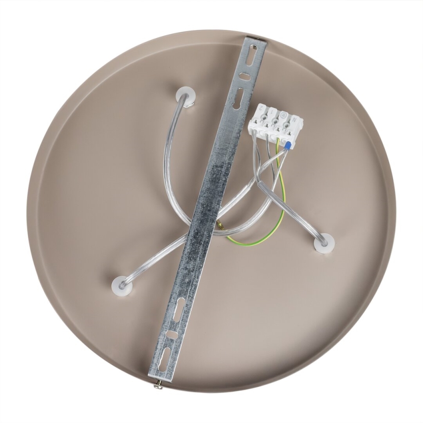 Brilagi - Lampadario a sospensione con filo POKER 3xGU10/25W/230V beige/oro