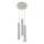 Brilagi - Lampadario a sospensione con filo POKER 3xGU10/25W/230V beige/oro