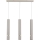Brilagi - Lampadario a sospensione con filo POKER 3xGU10/25W/230V beige/oro