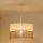 Brilagi - Lampadario a sospensione con filo ROYAL YUTE 1xE27/15W/230V diametro 40 cm beige/color crema