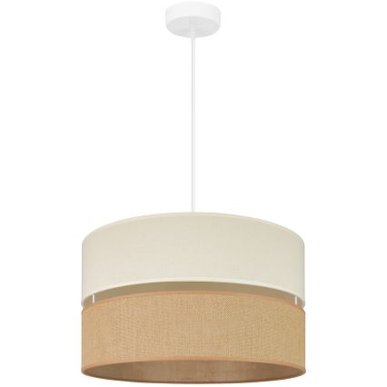 Brilagi - Lampadario a sospensione con filo ROYAL YUTE 1xE27/15W/230V diametro 40 cm beige/color crema