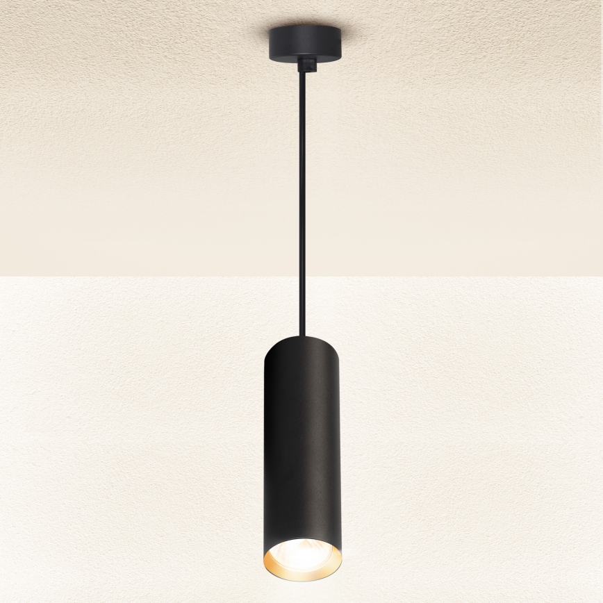 Brilagi - Lampadario a sospensione con filo SELE 1xGU10/30W/230V nero/oro