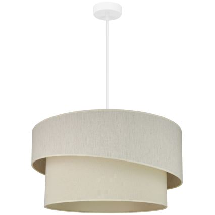Brilagi - Lampadario a sospensione con filo SHINE 1xE27/15W/230V diametro 50 cm color crema