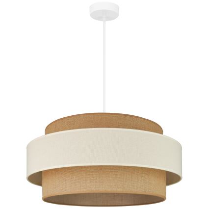 Brilagi - Lampadario a sospensione con filo SPACE LIGHT 1xE27/15W/230V diametro 50 cm beige/color crema