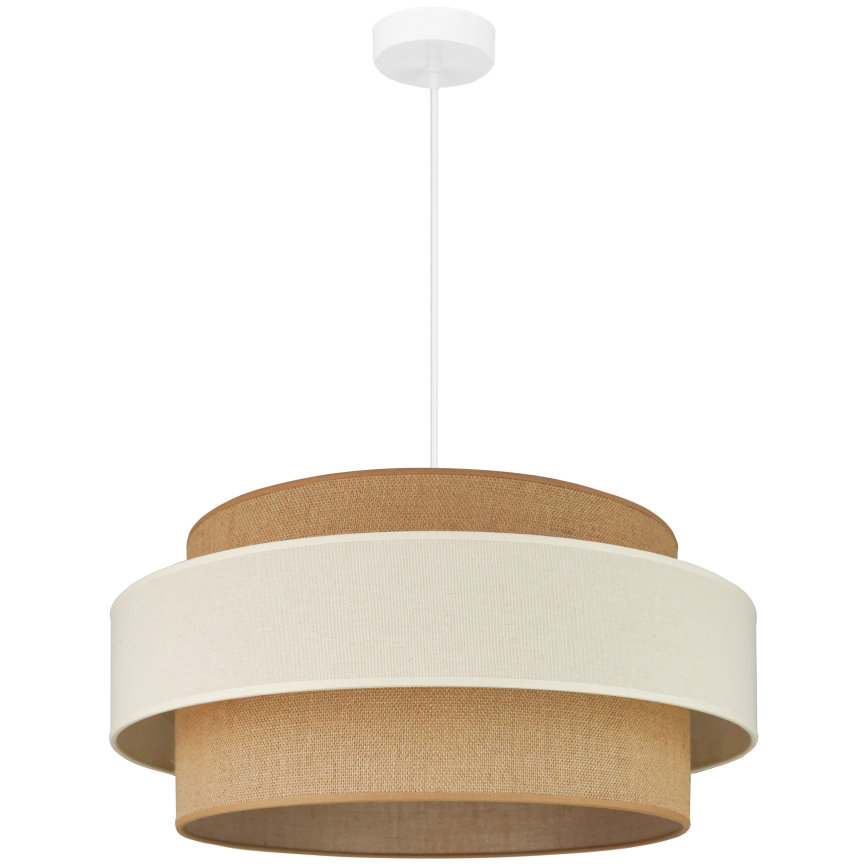 Brilagi - Lampadario a sospensione con filo SPACE LIGHT 1xE27/15W/230V diametro 50 cm beige/color crema