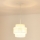 Brilagi - Lampadario a sospensione con filo SPACE YUTE 1xE27/15W/230V diametro 25 cm color crema/bianco