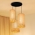 Brilagi - Lampadario a sospensione con filo WINNETOU TUBES 3xE27/15W/230V marrone/nero