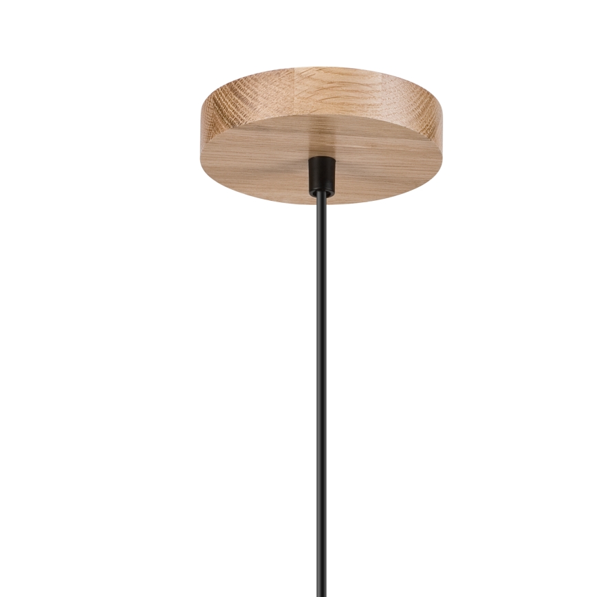 Brilagi - Lampadario a sospensione con filo WOODY BASKET 1xE27/60W/230V quercia