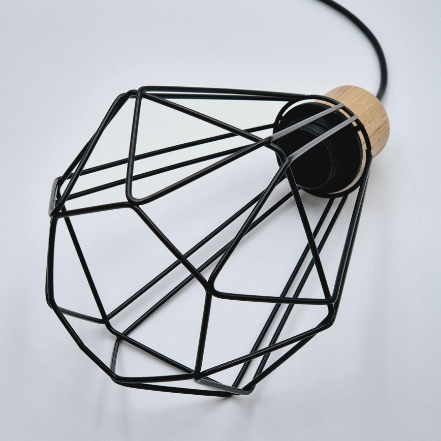 Brilagi - Lampadario a sospensione con filo WOODY BASKET 3xE27/60W/230V quercia