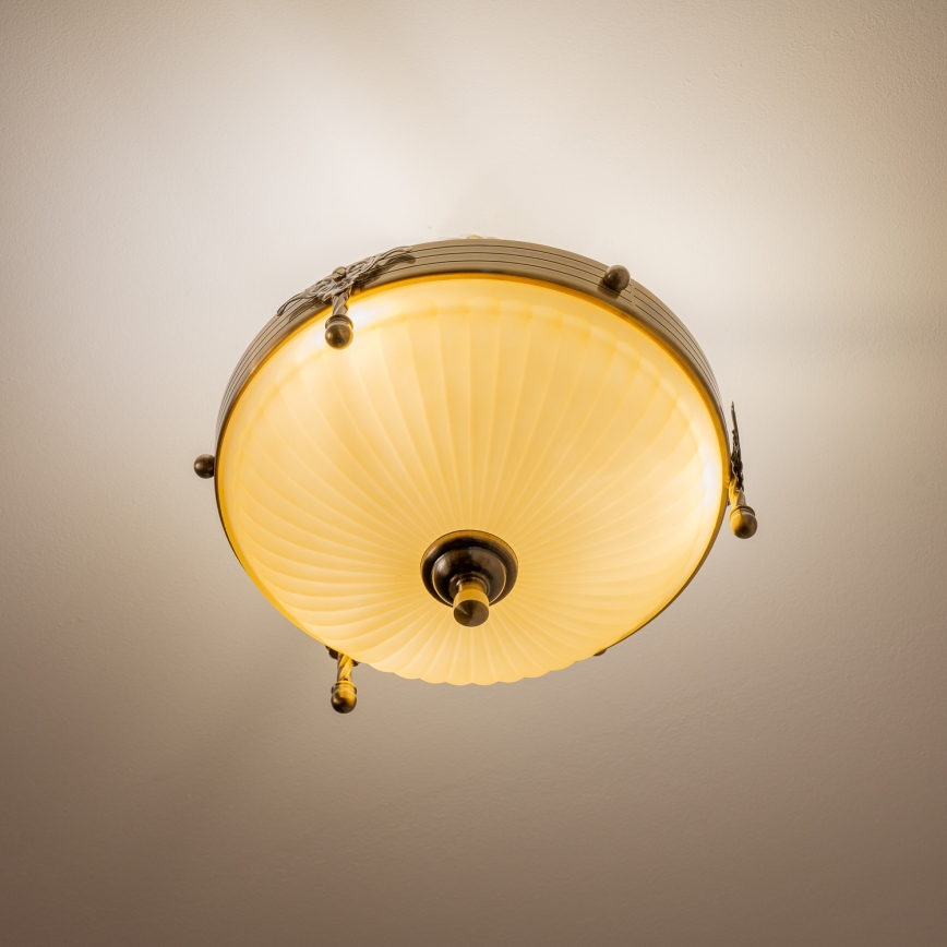 BRILAGI - Lampadario a sospensione con supporto rigido CLASSIC 3xE14/60W/230V ottone