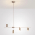 Brilagi - Lampadario a sospensione CRANE 4xGU10/30W/230V beige
