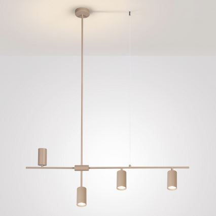 Brilagi - Lampadario a sospensione CRANE 4xGU10/30W/230V beige