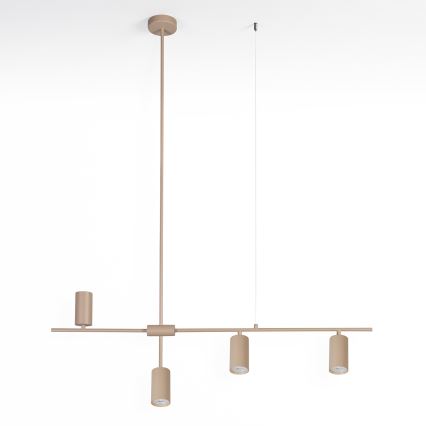 Brilagi - Lampadario a sospensione CRANE 4xGU10/30W/230V beige