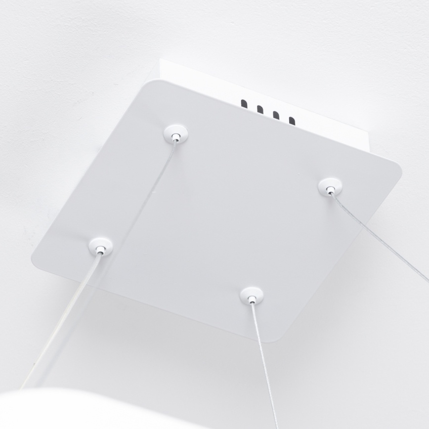 Brilagi - Lampadario LED dimmerabile a cavo FALCON SLIM LED/50W/230V 3000-6500K 50x50 cm bianco + telecomando