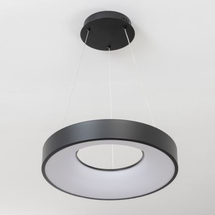 Brilagi - Lampadario LED dimmerabile a sospensione con cavo FALCON II LED/67W/230V 3000-6500K Ø 40 cm nero + telecomando