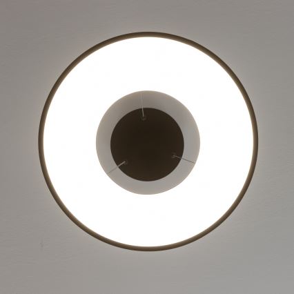 Brilagi - Lampadario LED dimmerabile a sospensione con cavo FALCON II LED/67W/230V 3000-6500K Ø 40 cm nero + telecomando