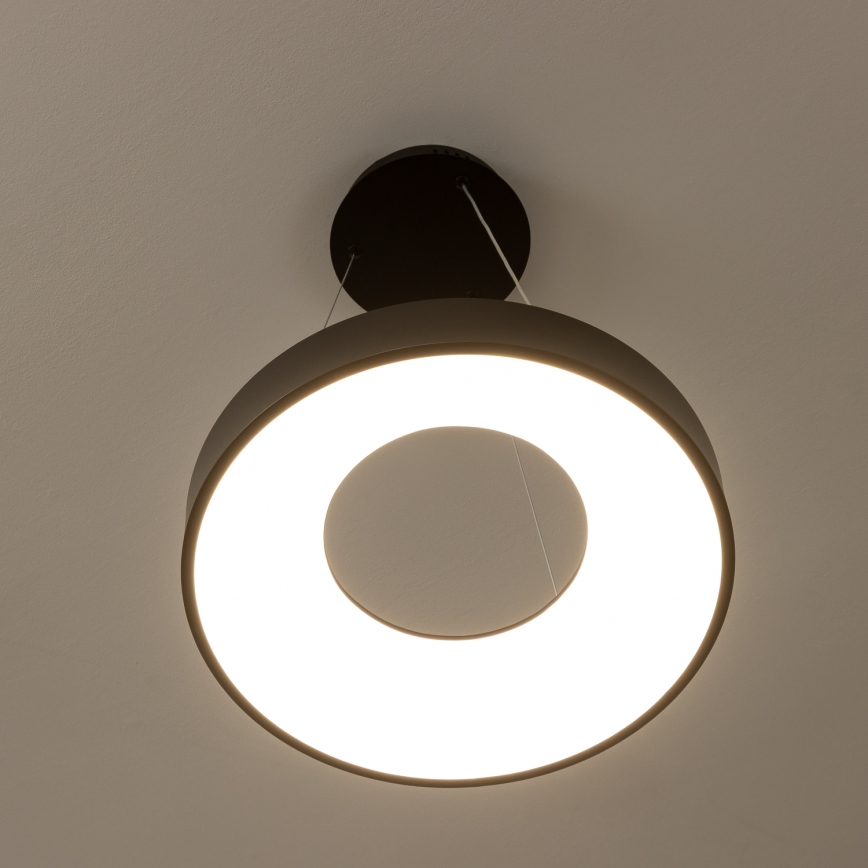 Brilagi - Lampadario LED dimmerabile a sospensione con cavo FALCON II LED/67W/230V 3000-6500K Ø 40 cm nero + telecomando