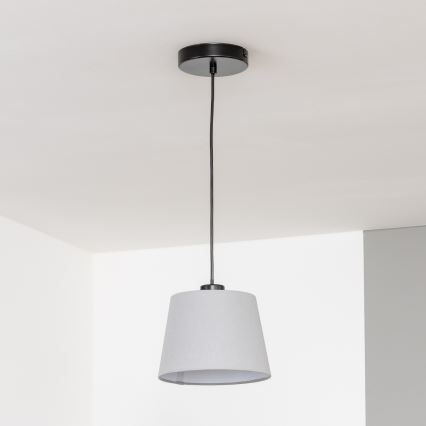 Brilagi - Lampadario a sospensione LED CERIA 1xE27/40W/230V Ø 20,5 cm grigio