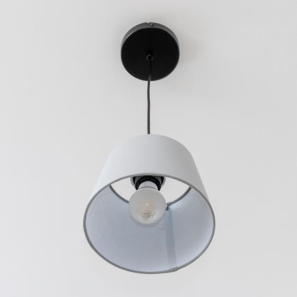 Brilagi - Lampadario a sospensione LED CERIA 1xE27/40W/230V Ø 20,5 cm grigio