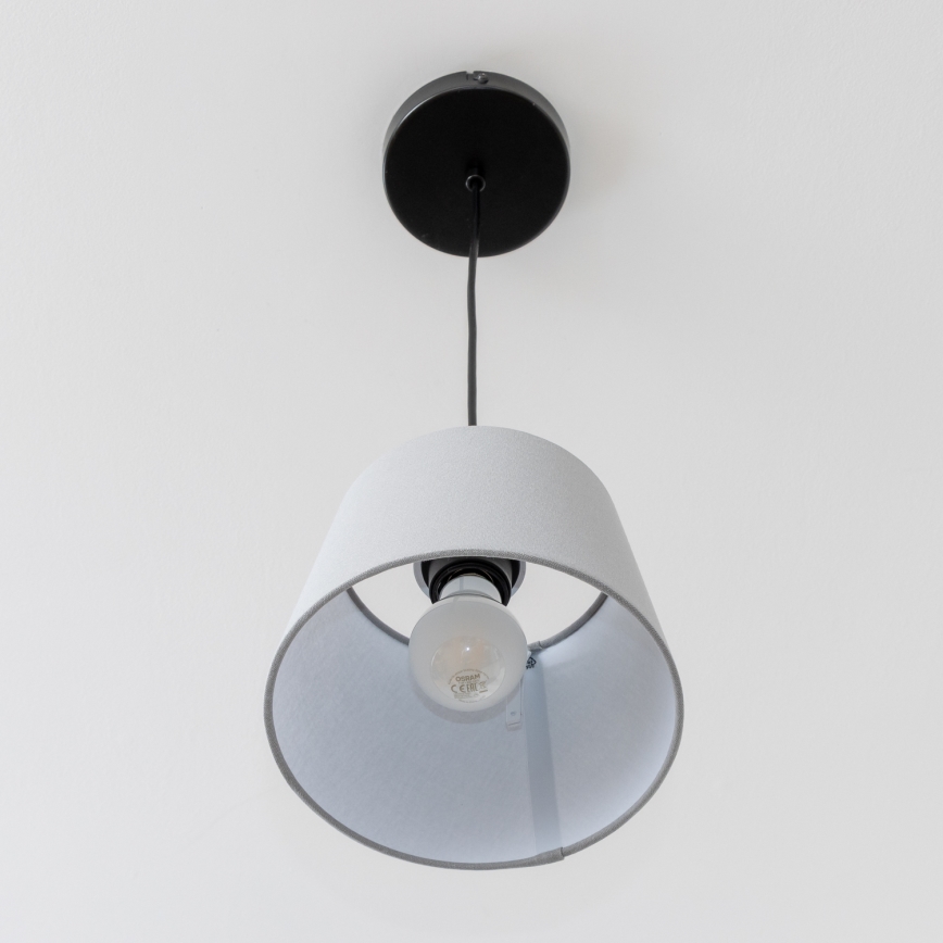 Brilagi - Lampadario a sospensione LED CERIA 1xE27/40W/230V Ø 20,5 cm grigio