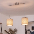 Brilagi - Lampadario a sospensione LED con cavo NUBILA 2xE27/60W/230V marrone