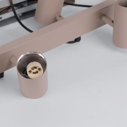 Brilagi - Lampadario LED RGBW dimmerabile su cavo SELE 6xGU10/6,5W/230V 2700-6500K beige + telecomando