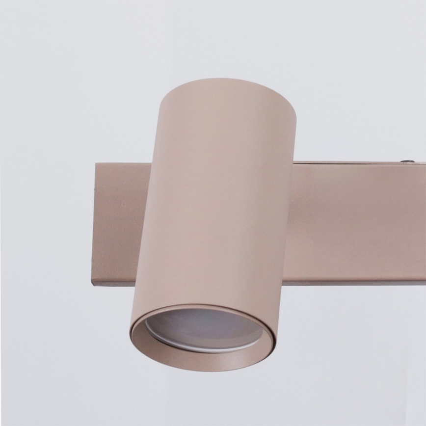Brilagi - Lampadario LED RGBW dimmerabile su cavo SELE 6xGU10/6,5W/230V 2700-6500K beige + telecomando