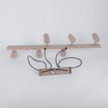 Brilagi - Lampadario LED RGBW dimmerabile su cavo SELE 6xGU10/6,5W/230V 2700-6500K beige + telecomando