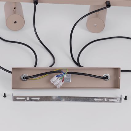 Brilagi - Lampadario LED RGBW dimmerabile su cavo SELE 6xGU10/6,5W/230V 2700-6500K beige + telecomando