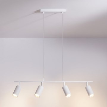 Brilagi - Lampadario a sospensione SELE 4xGU10/30W/230V bianco