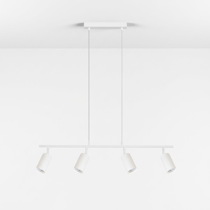 Brilagi - Lampadario a sospensione SELE 4xGU10/30W/230V bianco