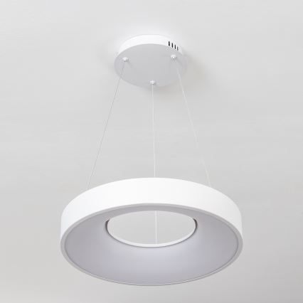 Brilagi - Lampadario LED dimmerabile a sospensione con cavo FALCON II LED/67W/230V 3000-6500K Ø 40 cm bianco + telecomando