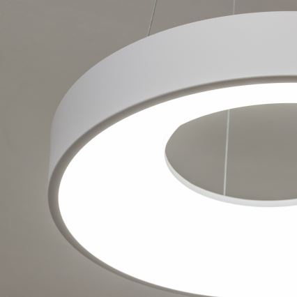 Brilagi - Lampadario LED dimmerabile a sospensione con cavo FALCON II LED/67W/230V 3000-6500K Ø 40 cm bianco + telecomando