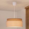 Brilagi - Lampadario a sospensione su cavo PADOVA 1xE27/60W/230V Ø 40 cm beige