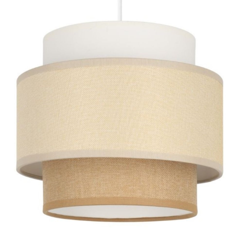 Brilagi - Lampadario a sospensione su cavo RESNA 2xE27/60W/230V Ø 30 cm crema/beige