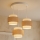 Brilagi - Lampadario a sospensione su cavo SPACE 3xE27/60W/230V Ø 40 cm beige/crema
