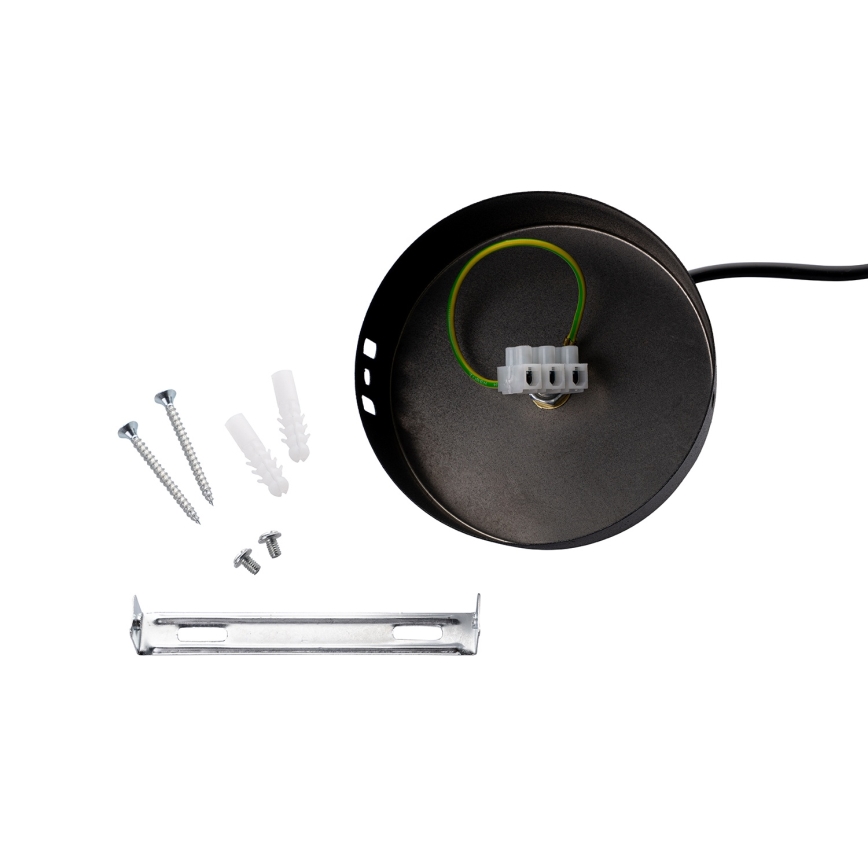 Brilagi - Lampadario a sospensione su cavo WABI SABI 1xE27/40W/230V Ø 35 cm nero