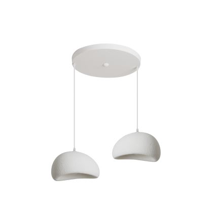 BRILAGI - Lampadario a sospensione su cavo WABI SABI 2xE27/60W/230V bianco