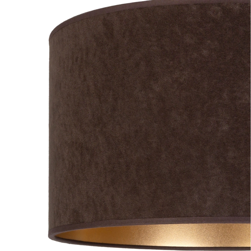 Brilagi - Lampadario a sospensione VELVET su cavo 1xE27/60W/230V Ø 40 cm marrone/oro