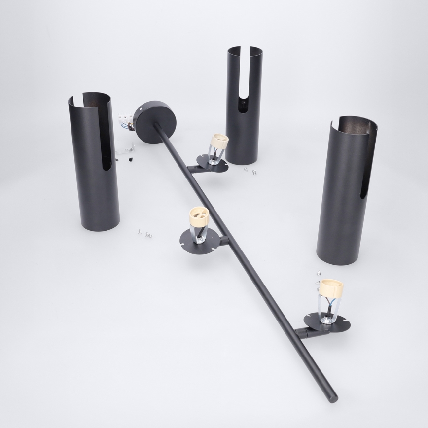 BRILAGI - Lampadario a stelo BRANCH 3xGU10/30W/230V nero