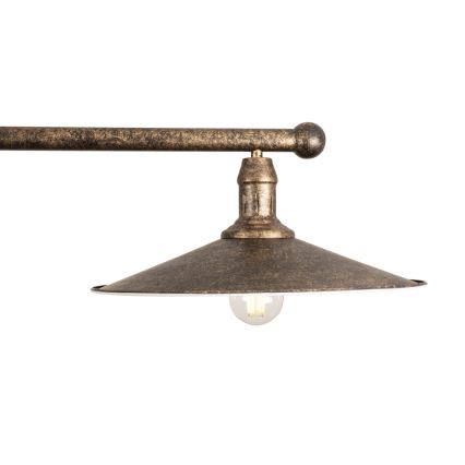 BRILAGI - Lampadario a stelo FORGE 3xE27/60W/230V rame/patina