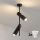 Brilagi - Lampadario a stelo LED RGBW dimmerabile BRANCH 2xGU10/6,5W/230V 2700-6500K nero