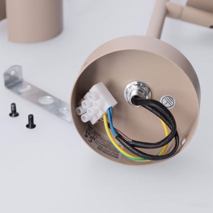 Brilagi - Lampada a sospensione dimmerabile LED RGBW su asta BRANCH 2xGU10/6,5W/230V 2700-6500K beige