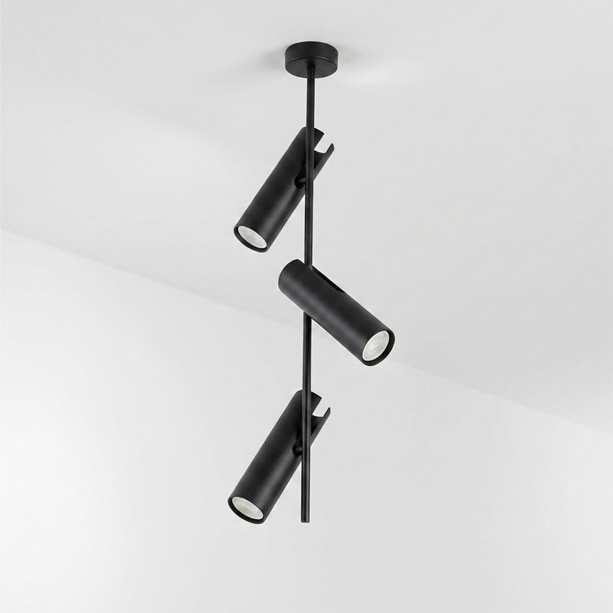 Brilagi - Lampada a sospensione dimmerabile su stelo LED RGBW BRANCH 3xGU10/6,5W/230V 2700-6500K nera