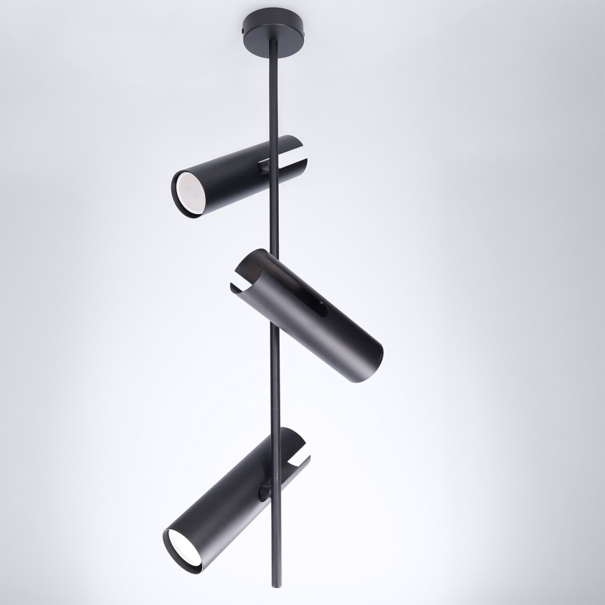 Brilagi - Lampada a sospensione dimmerabile su stelo LED RGBW BRANCH 3xGU10/6,5W/230V 2700-6500K nera