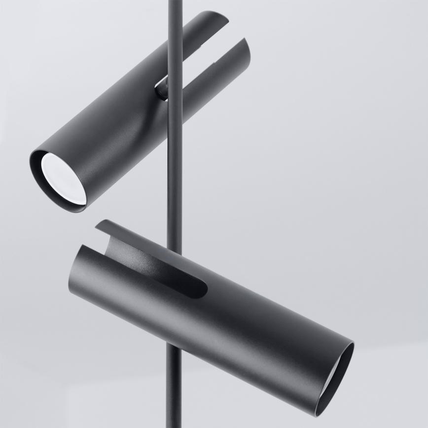 Brilagi - Lampada a sospensione dimmerabile su stelo LED RGBW BRANCH 3xGU10/6,5W/230V 2700-6500K nera
