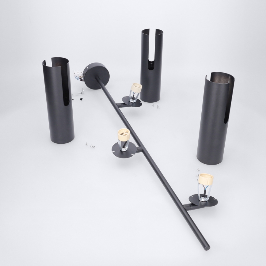 Brilagi - Lampada a sospensione dimmerabile su stelo LED RGBW BRANCH 3xGU10/6,5W/230V 2700-6500K nera