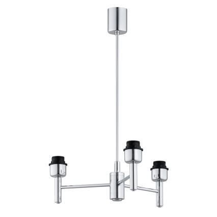 BRILAGI - Lampadario a stelo MONTE 3xE27/60W/230V beige/cromo lucido